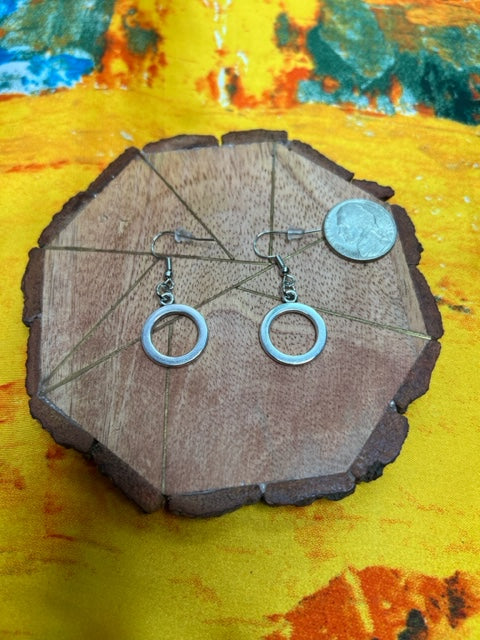 Hollow Circular Earrings