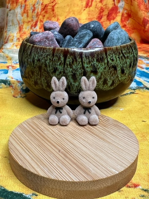 Vanilla Rabbit Earrings