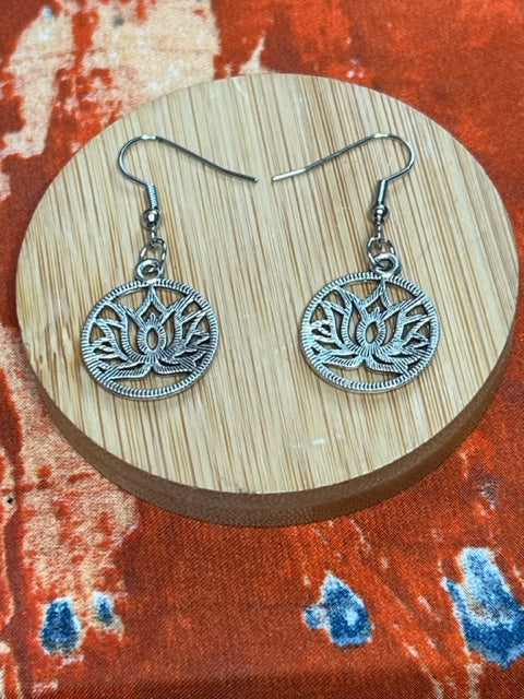 Lotus Yoga Earrings