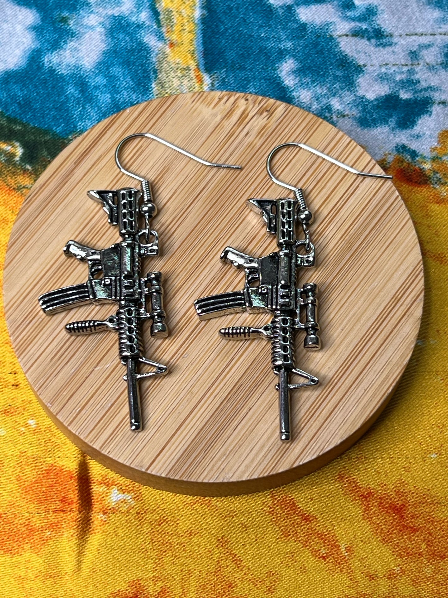 Costume Semi-automatic Earrings