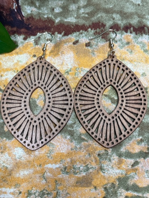 Bohemian Style Hollow Earrings