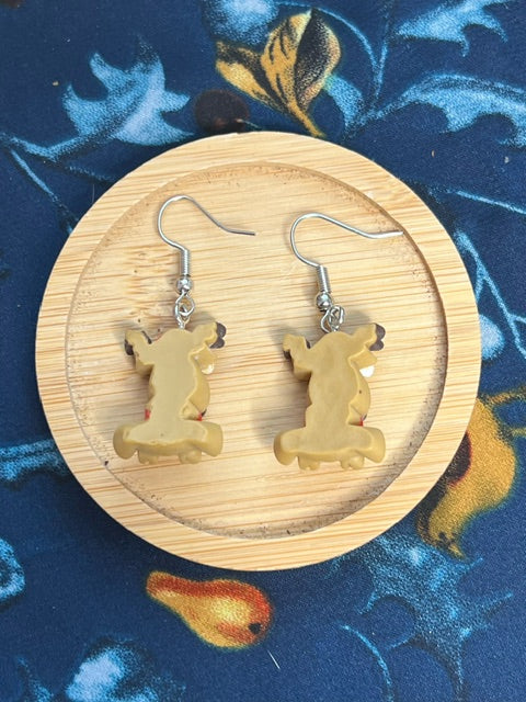 Christmas Elk Earrings