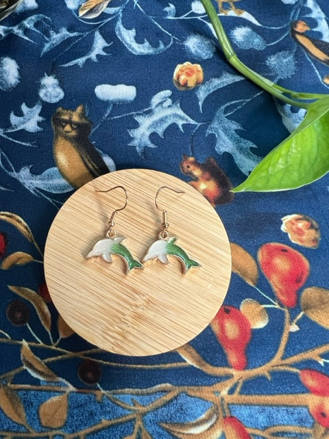 Cute Little Dolphins Earrings