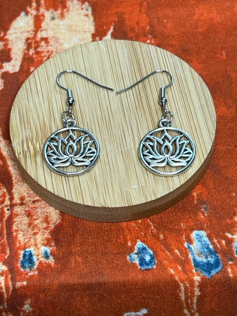 Lotus Yoga Earrings