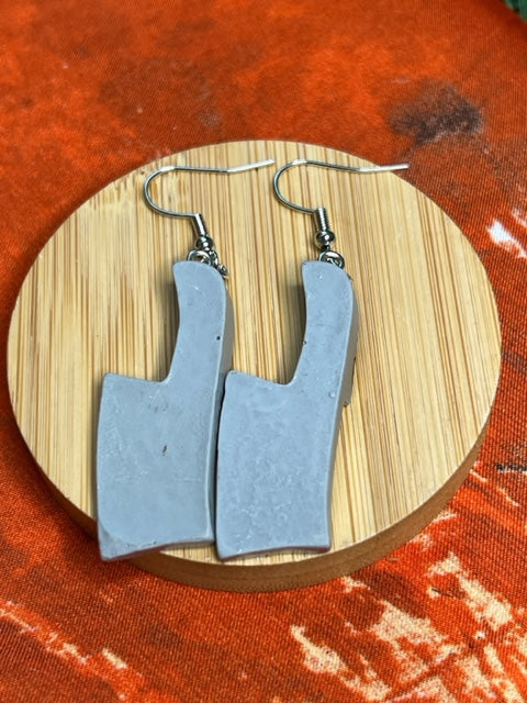 Butcher Knife Earrings