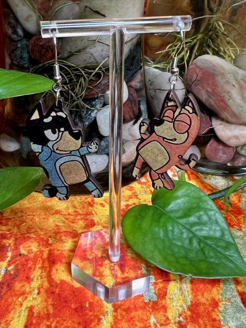 Cartoon Dog Earrings