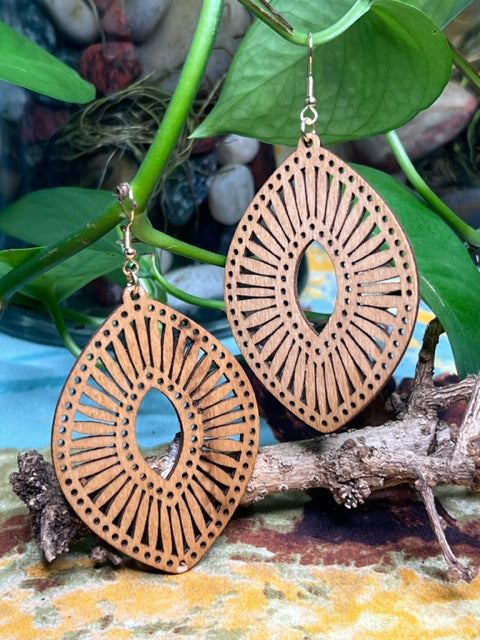 Bohemian Style Hollow Earrings