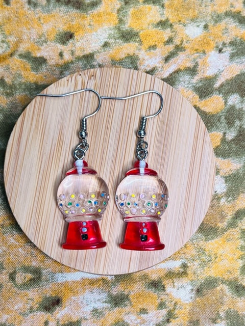 Bubblegum Machine Earrings