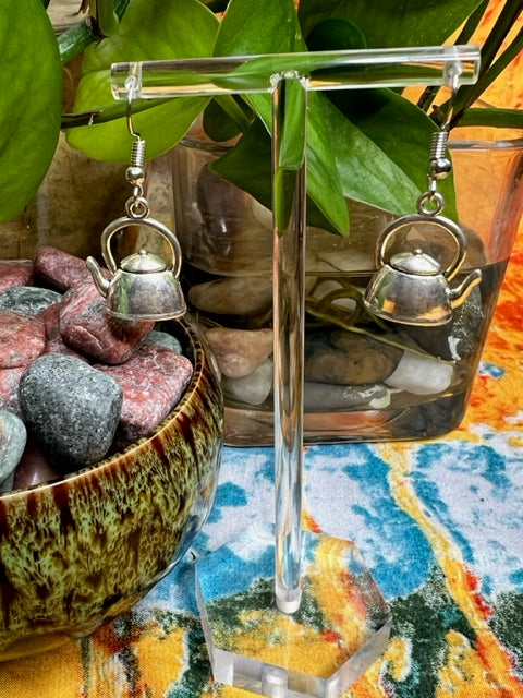 Teapot Shaped Earrings