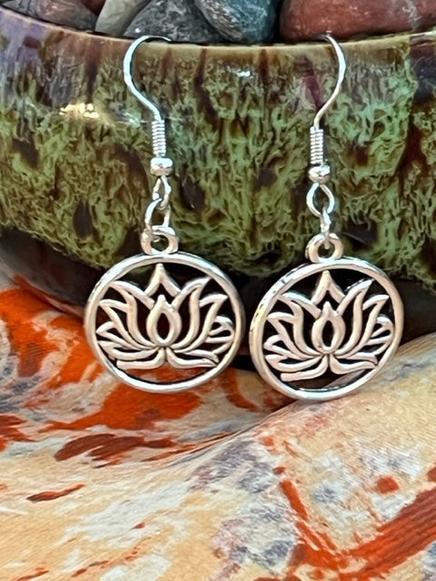 Lotus Yoga Earrings