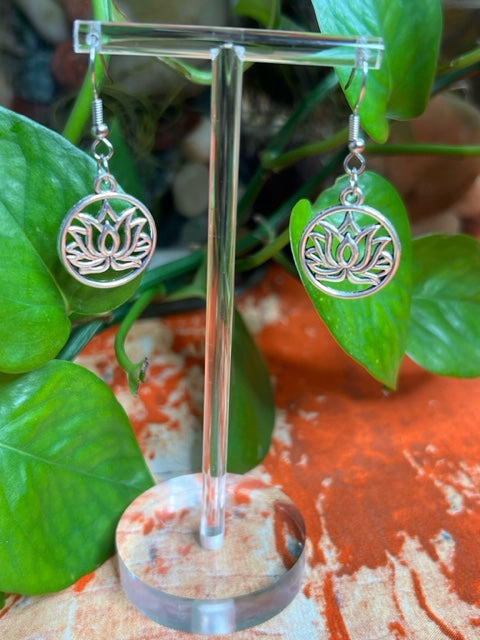 Lotus Yoga Earrings