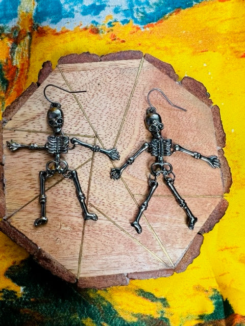 Skeleton Earrings