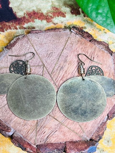 Bohemian Multi-layer Round Earrings