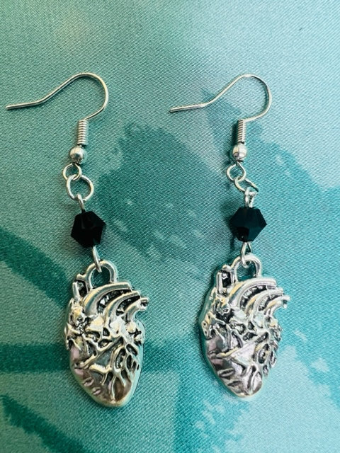 Heart Organ Earrings