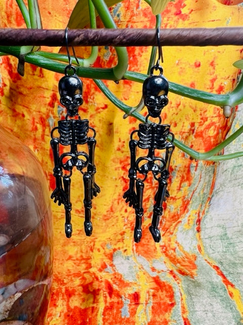 Skeleton Earrings