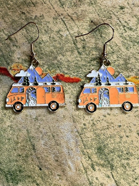 Snow Mlountain RV Earrings